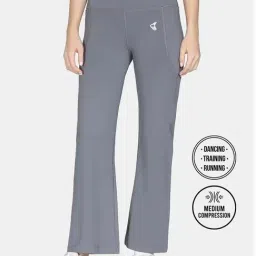 Zelocity By Zivame Grey Relaxed Fit Trackpants-image-58