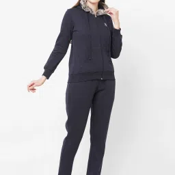 Sweet Dreams Navy Fleece Night Suit image 1