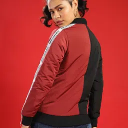 Campus Sutra Black Regular Fit Jacket image 2