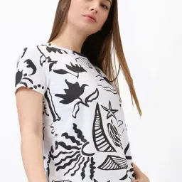 SPYKAR White Print T-Shirt-picture-13