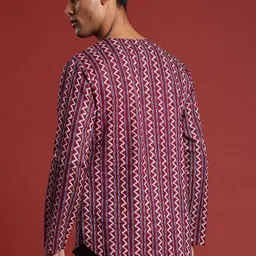 Anouk Men Printed Pure Cotton Kurta image 2