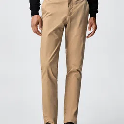 MANGO MAN Men Skinny Fit Chinos Sustainable Trousers image 1