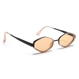 Eyejack Unisex Brown Lens & Black Square Sunglasses with-picture-31