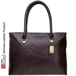Hidesign Brown Solid Medium Shoulder Handbag-image-17