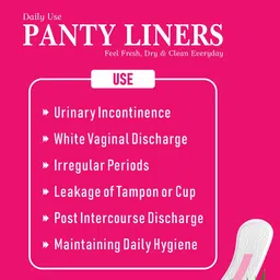 Cailin Care Soft Cotton Ultra Thin Panty Liners Infused With Neem 180 mm - 30 Liners image 3