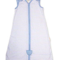 NINTARA BABY Lightweight, 100% Organic Cotton 0.5 TOG Large Sleep Sack Pack of 1 - Bumpy Skies-picture-12