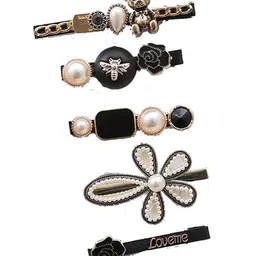 HANDBAG COLLECTION Women Set Of 5 Bobby Pins image 4