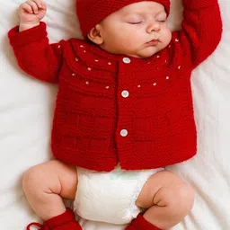 LeafBird Infant Pack Of 4 Pure Wool Baby Apparel Gift Set-picture-29