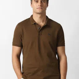 Van Heusen Sport Men Polo Collar Regular Fit Cotton T-shirt-picture-31