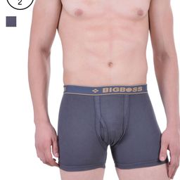Dollar Bigboss Men Pack of 2 Grey Trunks MDTR-09-R1-PO2-picture-46
