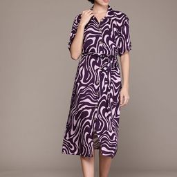 The Roadster Lifestyle Co. Tie-Up Detail Shirt Dress-picture-32
