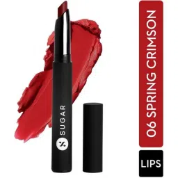Sugar Cosmetics Matte Attack Transferproof Lipstick 06 Spring Crimson - 2 gm image 2
