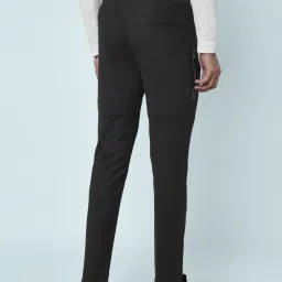 Ajile by Pantaloons Charcoal Melange Slim Fit Trackpants image 2