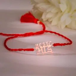 Giva 925 Silver Rose Gold Best Bhai Rakhi-image-30