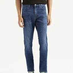 Levi's 512 Blue Cotton Slim Fit Jeans-picture-26