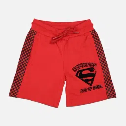 Kidsville Boys Red Cotton Printed Shorts-picture-44
