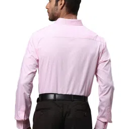 Park Avenue Medium Red Slim Fit Checks Shirt image 2