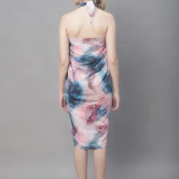 Claura Multicolored Printed Beachwear Sarong image 2