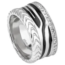 Roberto Cavalli Silver RC Zebra Band - Set of 2 image 2