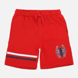 Kidsville Boys Red Printed Shorts-image-40