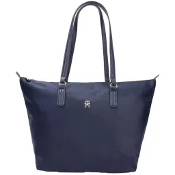 TOMMY HILFIGER Space Blue Nylon Tote Bag image 1