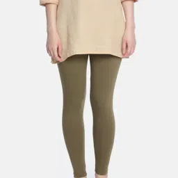 Dollar Missy Olive Cotton Leggings-image-75