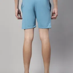 Vimal Jonney Sky Blue & Pink Regular Fit Lounge Shorts - Pack of 2 image 2