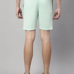Vimal Jonney Pista Green & Olive Regular Fit Lounge Shorts - Pack of 2 image 2