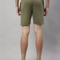 Vimal Jonney Green & Pink Regular Fit Lounge Shorts - Pack of 2 image 2