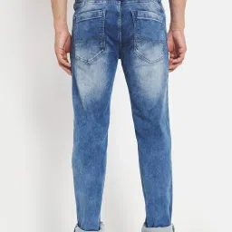Octave Blue Cotton Regular Fit Jeans image 2