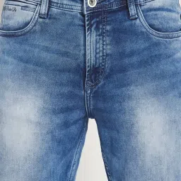 Octave Blue Cotton Regular Fit Jeans image 5