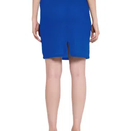 PATRORNA Dark Blue Above Knee Skirt image 2