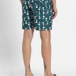 Bewakoof Blue Cotton Regular Fit Printed Boxers image 2