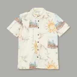 Fame Forever by Lifestyle Kids Multi Polyester Printed Regular Fit Shirt image 1