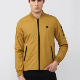 V Dot Yellow Regular Fit Jacket image 1