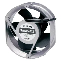 SANYO DENKI AXIAL FAN, 172MM, 24VDC, 300CFM, 60DBA, 109E5724K501-picture-20