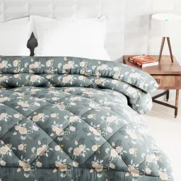 Bianca KOPA Super Soft Floral Grey 152 TC Microfibre Double Comforter image 2