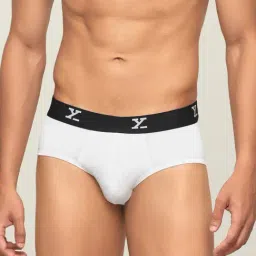 XYXX White Regular Fit Briefs - Pack Of 3 image 2