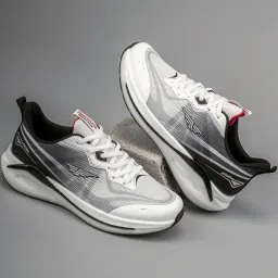 Red Tape Men's Urban Kicks White & Grey Walking Shoes image 1