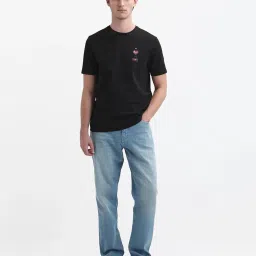 Rare Rabbit Blue Regular Fit Solid Jeans image 1