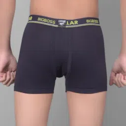 Dollar Bigboss Boys Multicolor Solid Trunks (Pack Of 4) image 2