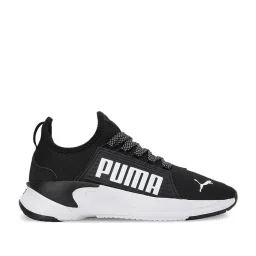 Puma Kids Black & White Walking Shoes image 1