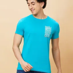 Being Human Green Regular Fit Printed T-Shirt-picture-10