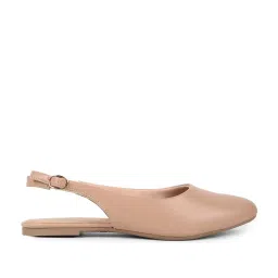 Van Heusen Women's Beige Back Strap Sandals image 1