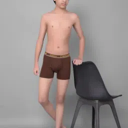 Dollar Bigboss Boys Multicolor Solid Trunks (Pack Of 4) image 4