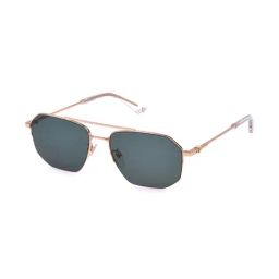 Police Green UV Protected Aviator Sunglasses for Men SPLN39K57300YSG-picture-38
