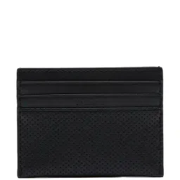 Lacoste Black Leather Waist Belt for Men with Card Holder image 4