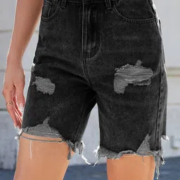 StyleCast Women Denim Denim Shorts-image-72