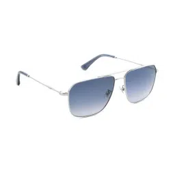 Police Grey UV Protected Aviator Sunglasses for Men SPLN32K60579SG image 3
