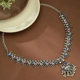 Fabindia Brass Short Necklace-picture-23